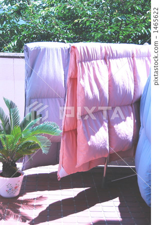 drying a futon, homemaking, housekeeping 1465622