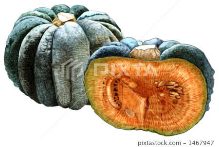 胡蘿蔔素 墨綠 逼真的圖畫 1467947