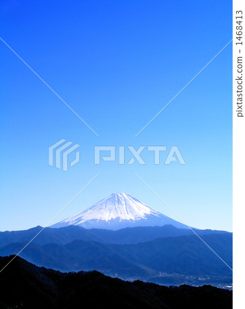 富士在藍天 1468413