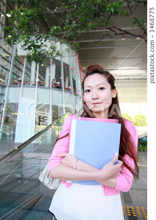 Female college student at school Female college student at school 1468775