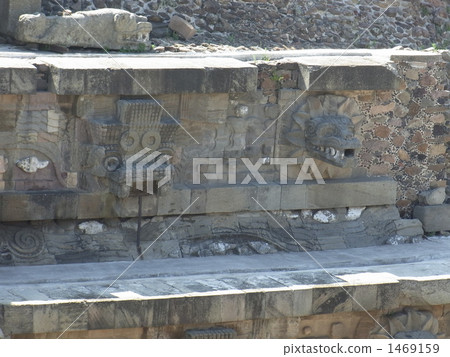 Teotihuacan的Quetzalcoatl寺廟 Teotihuacan的Quetzalcoatl寺廟 1469159