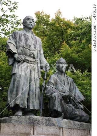 Ryoma Sakamoto·Shintaro Nakaoka Statue 1470119