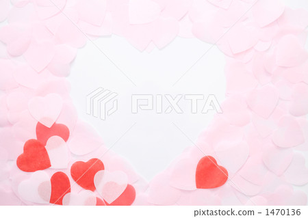 Heart made of confetti 1470136