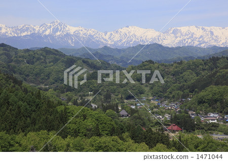 Northern Alps hoping from Nakajo village 1471044