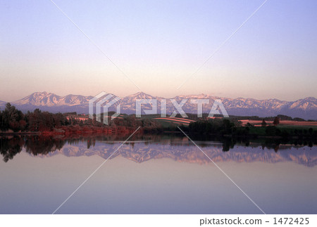 Mizusawa Lake at dusk 1472425