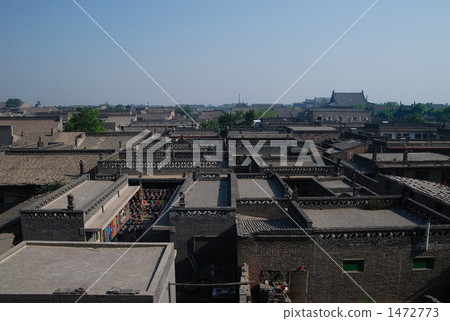 The streets of Pingyeong-ancient castle in China 1472773