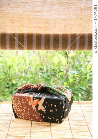 日本傳統包布服裝 包裝布 方巾 1474391