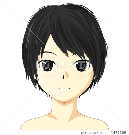 Hair style (short black) Hair style (short black) 1475869
