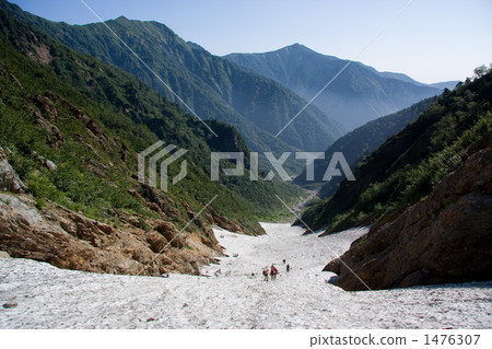 Northern Alps Ninomiya Snow River and Ogatake 1476307