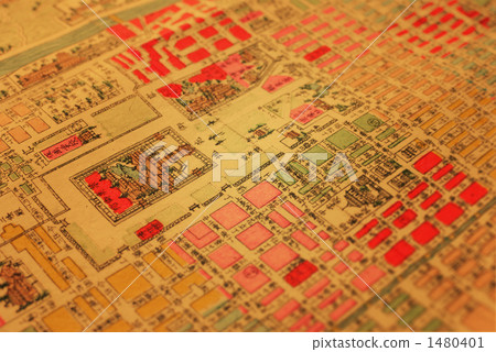 Kyoto old map 1480401