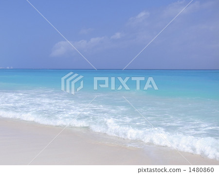 坎昆海灘白沙灘 1480860