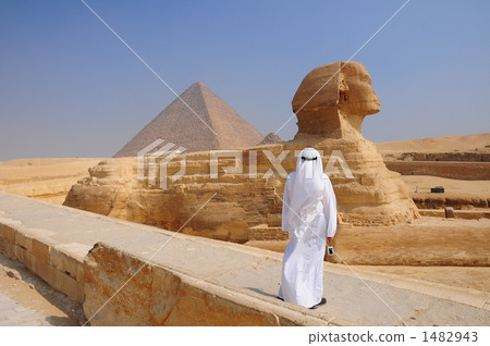 斯芬克斯 沙漠 金字塔 1482943