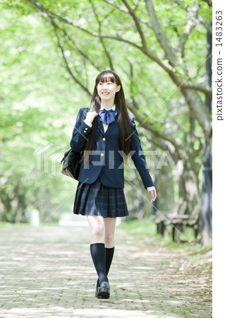 School girls in uniform School girls in uniform 1483263