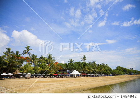 巴厘島的海邊 1484942