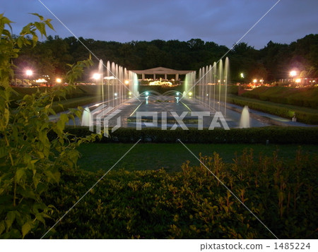 lit up, light up, fountain 1485224