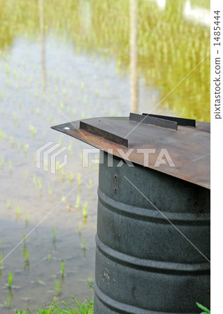 steel drum, incinerator, ecological 1485444