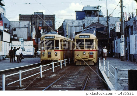 1976 Toden Minowabashi Station, terminus, Tokyo 1485521