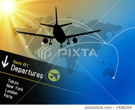 商務入境機場訪問日本 1486204