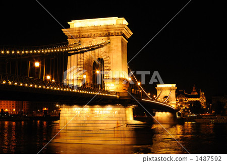 suspension bridge, bridge, bridges 1487592