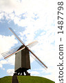 Windmills in Belgium 1487798
