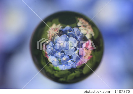 大理石透鏡 繡球花 球體 1487870