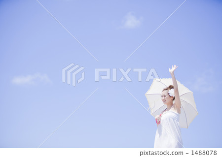 度假 假期 太陽傘 1488078