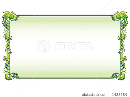 Decorative frame large size green Decorative frame large size green 1488584