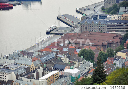 從Floyen山看到的布呂根地區 1489138