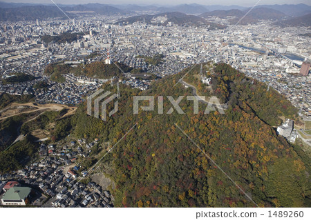 mount kogane, aerial, aerial photography 1489260