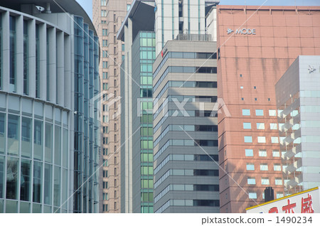 Dense building 1490234