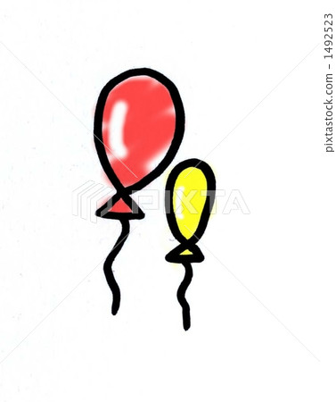 汽球 氣球 紅色 1492523