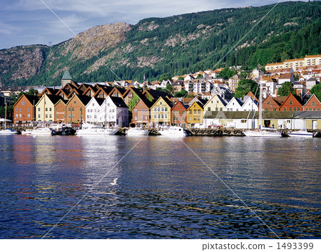 Bryggen district of Oslo 1493399