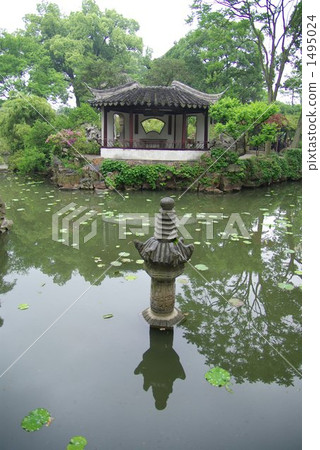 江南地區古典園林“拙政園”,明代園林 江南地區古典園林“拙政園”,明代園林 1495024