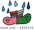 Rain and boots 1495418