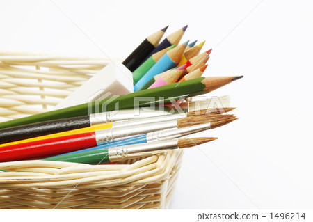 Brush and colored pencil 1496214