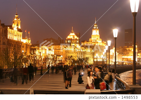 lit up, light up, shanghai 1498553