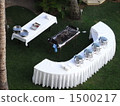 table setting, barbecued, barbeque 1500217