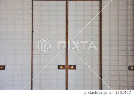 Shoji screens of the temple main hall Shoji screens of the temple main hall 1501457