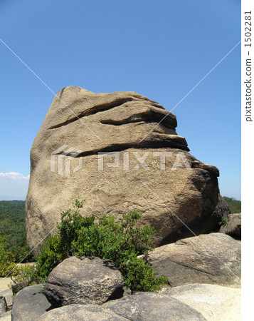 Oji gakedake的Nikoniko岩石 Oji gakedake的Nikoniko岩石 1502281