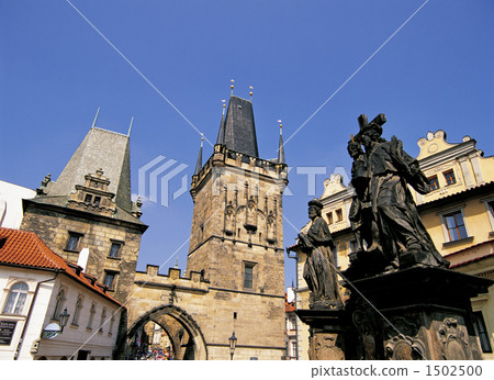 World Heritage Site Prague Historic District 1502500
