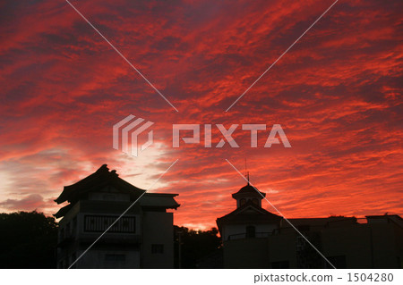 Sunset at Shuzenji 1504280