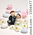 Dragon and flower and bridal candle 1504477