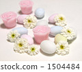 Dragon and flower candle 1504484
