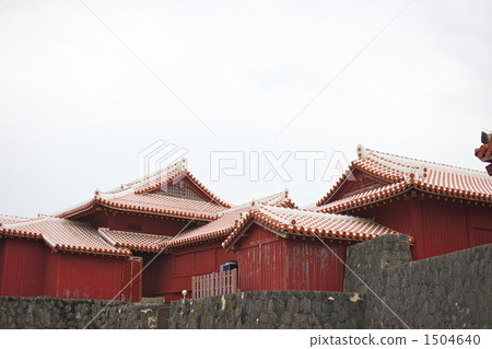 Shuri castle exterior Shuri castle exterior 1504640