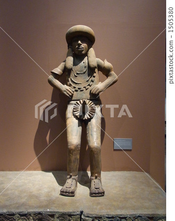 Warrior statue of the National Anthropology Museum 1505380