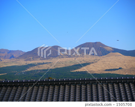 Aso Nekikake and blue sky 1505708