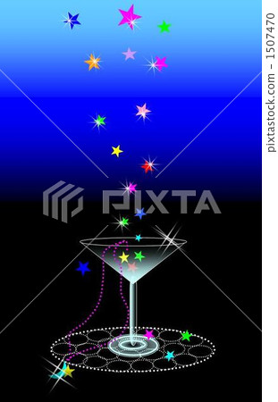 滿天星斗的天空雞尾酒杯 滿天星斗的天空雞尾酒杯 1507470