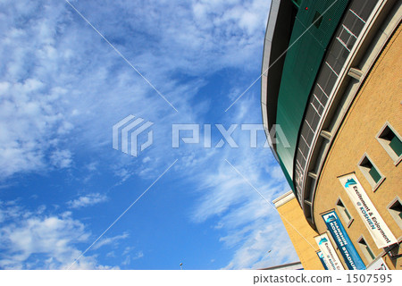 Summer sky in front of the Koshien stadium Summer sky in front of the Koshien stadium 1507595