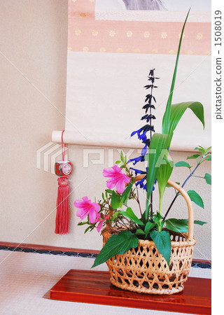 壁龕 花朵 花 1508019