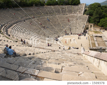 Ancient Theater of the World Heritage "Asqueresius's Holy Place Epidaurus" (Greece) Ancient Theater of the World Heritage "Asqueresius's Holy Place Epidaurus" (Greece) 1509378